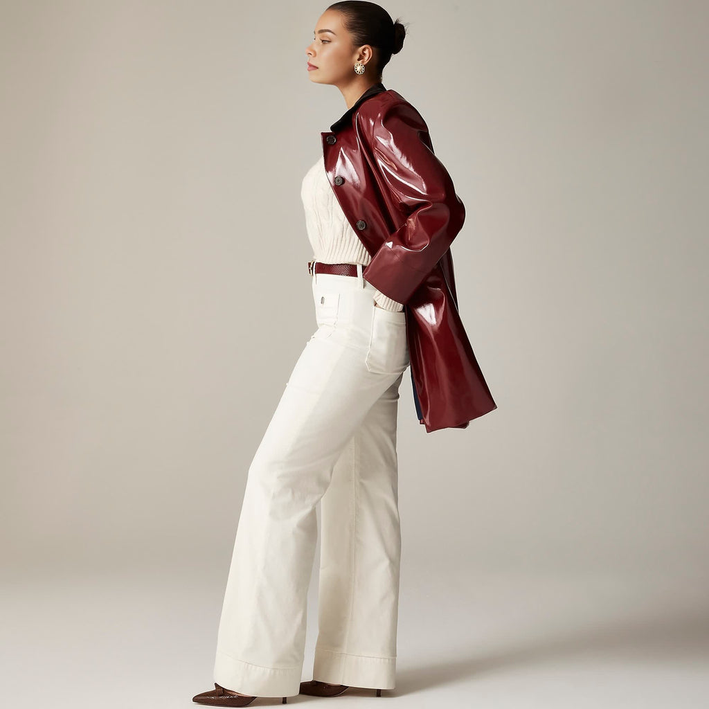 Tummy Control Sailor Wide Leg Trouser (Buy 2 Free Shipping)