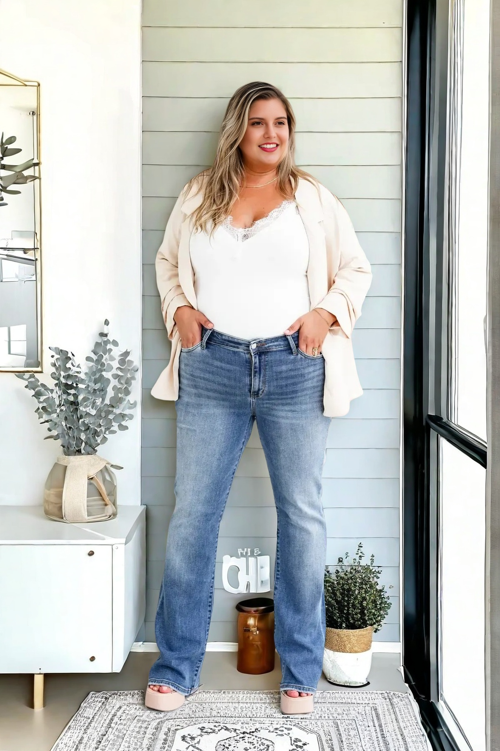 Holy Grail Tummy Control Bootcut Jeans
