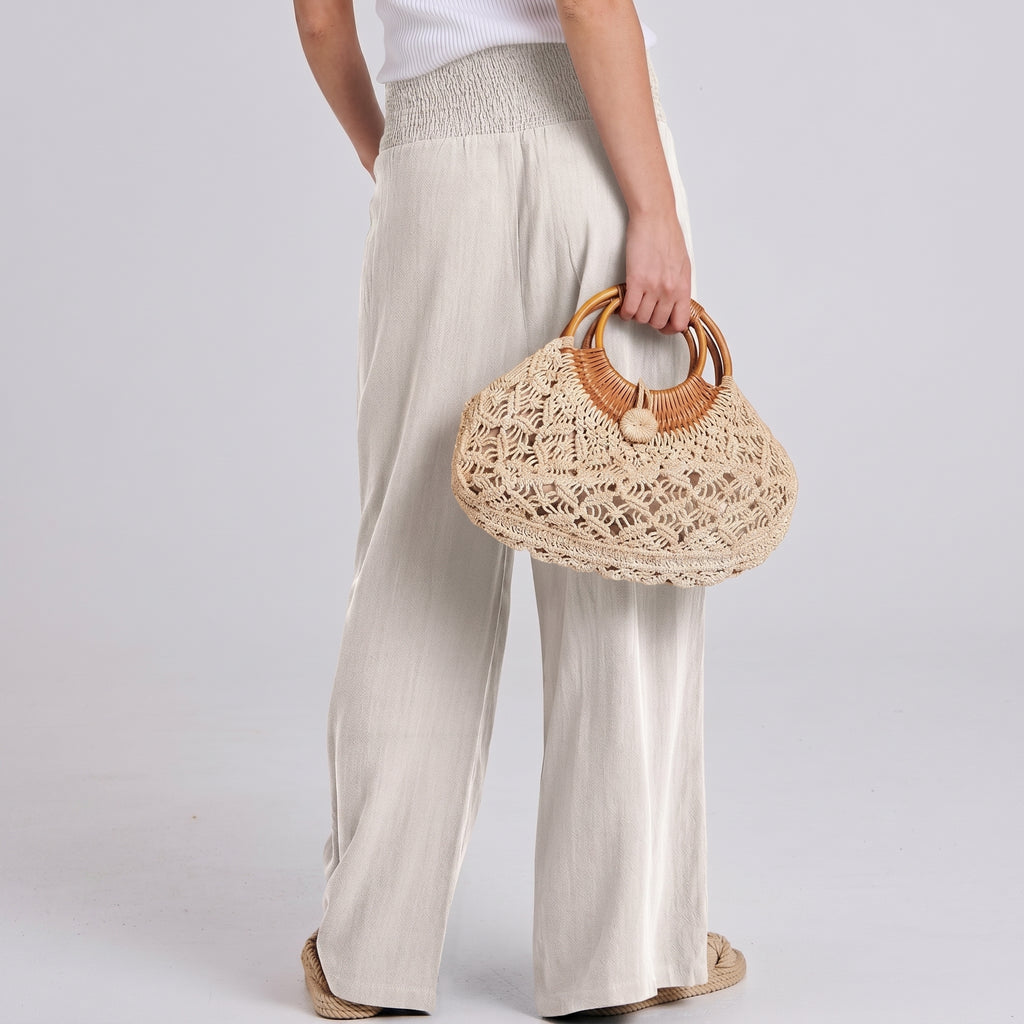 Casual Boho Wide Palazzo Pants For Women