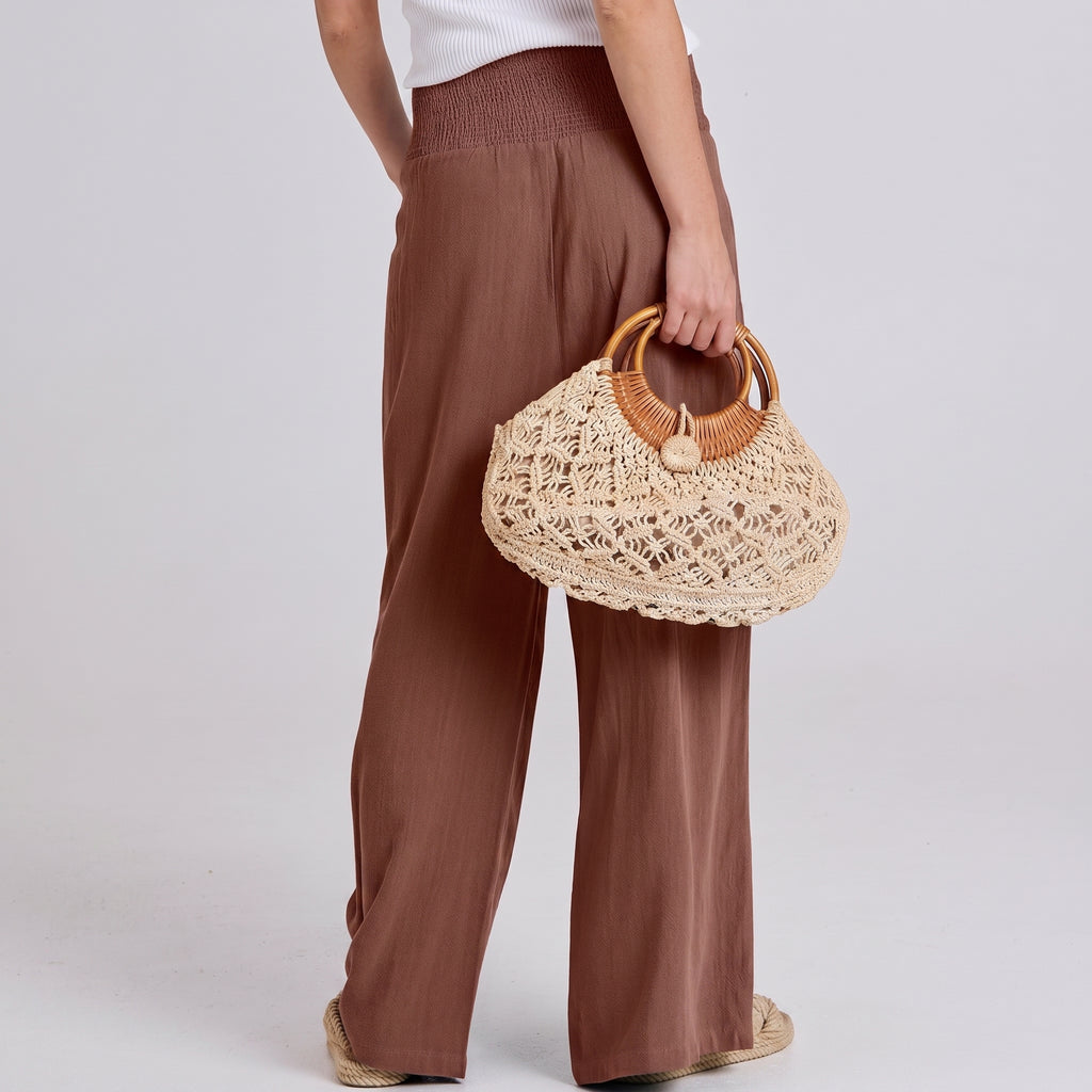Casual Boho Wide Palazzo Pants For Women