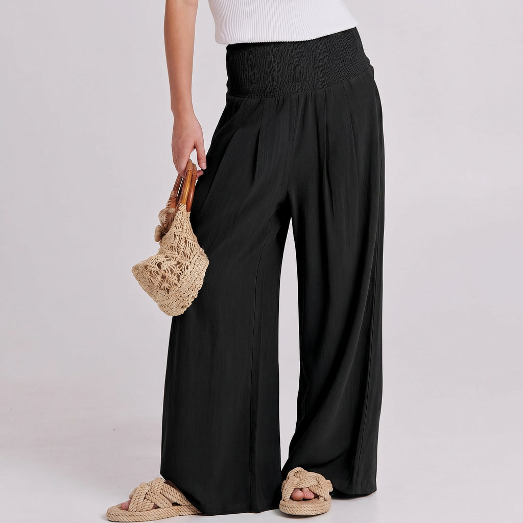 Casual Boho Wide Palazzo Pants For Women