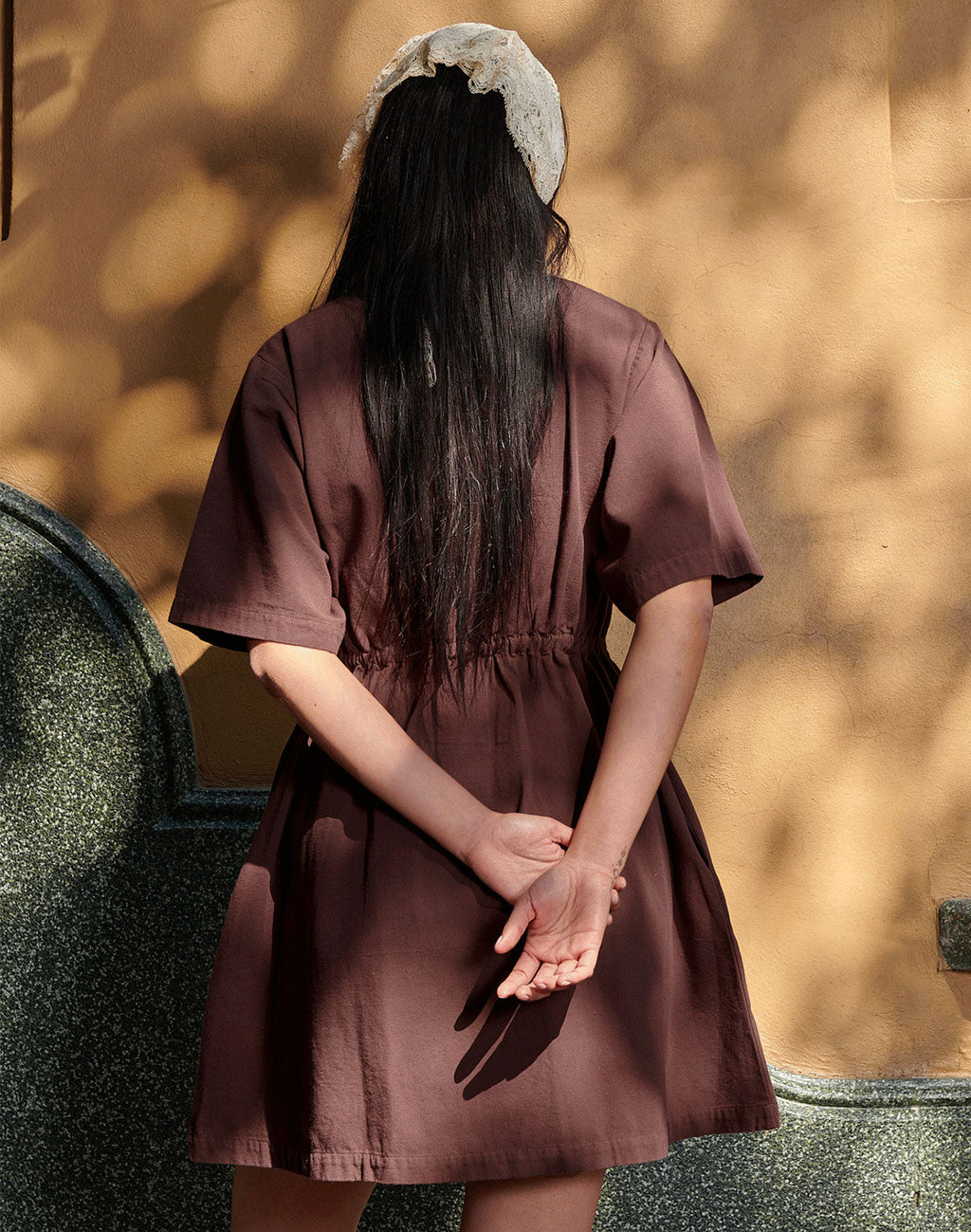 Utility Cinched Zip Dress
