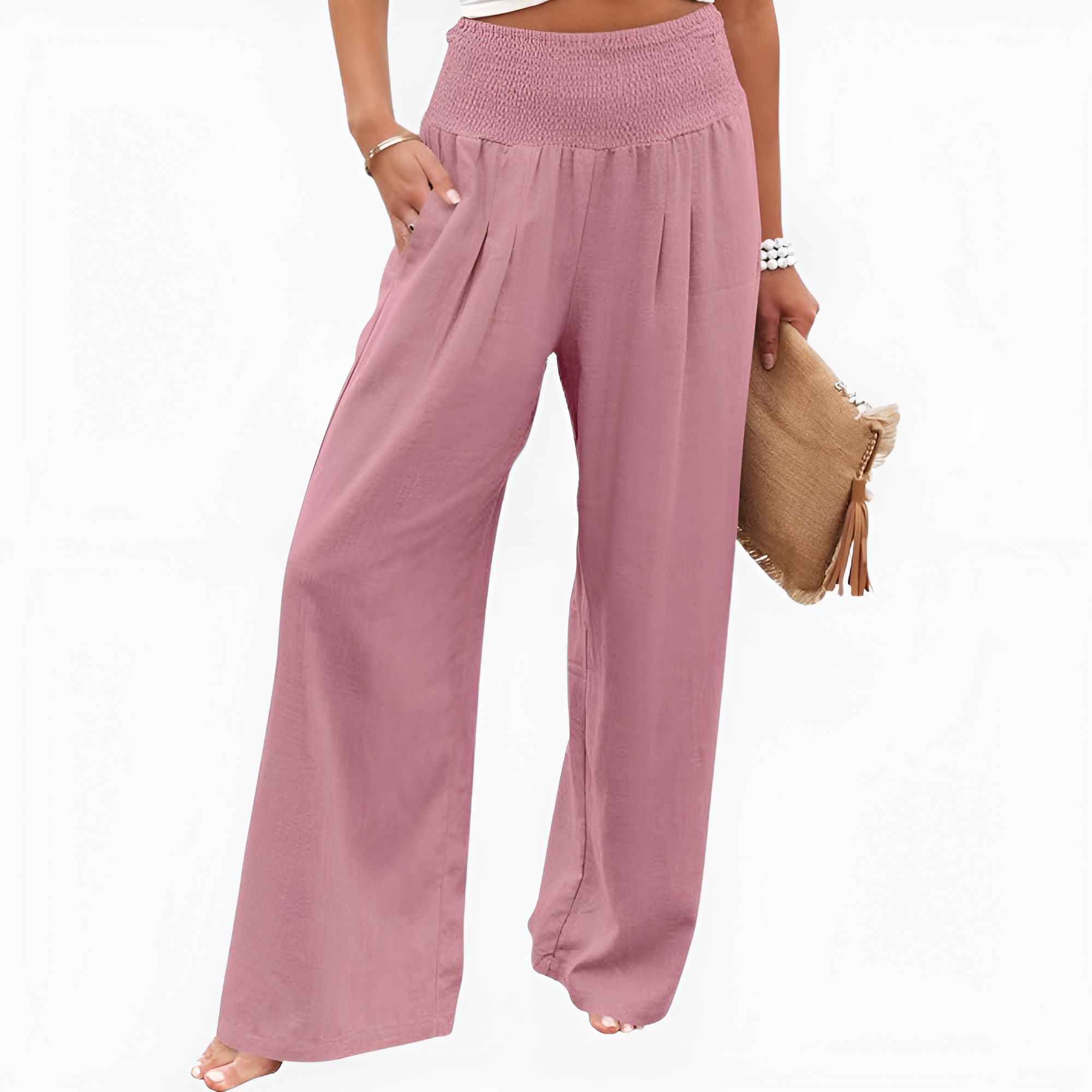 Casual Boho Wide Palazzo Pants For Women