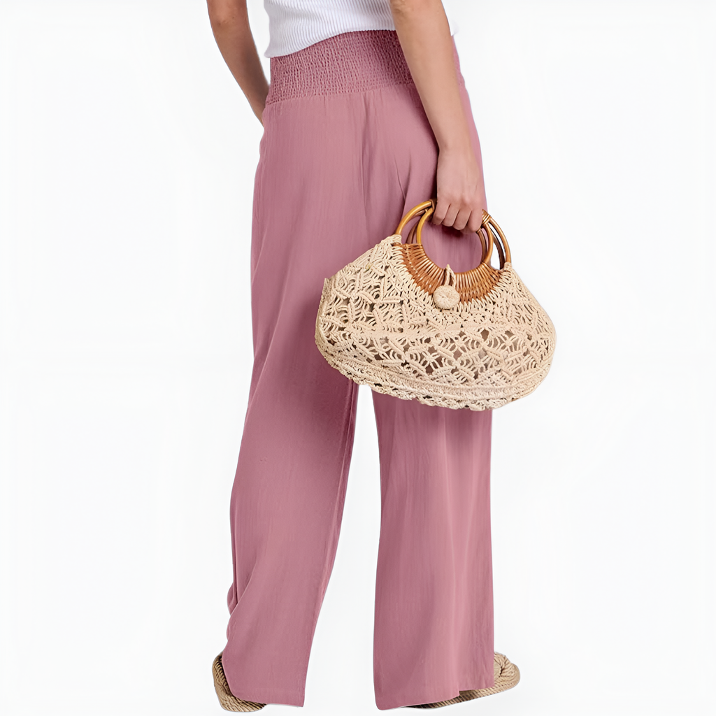 Casual Boho Wide Palazzo Pants For Women