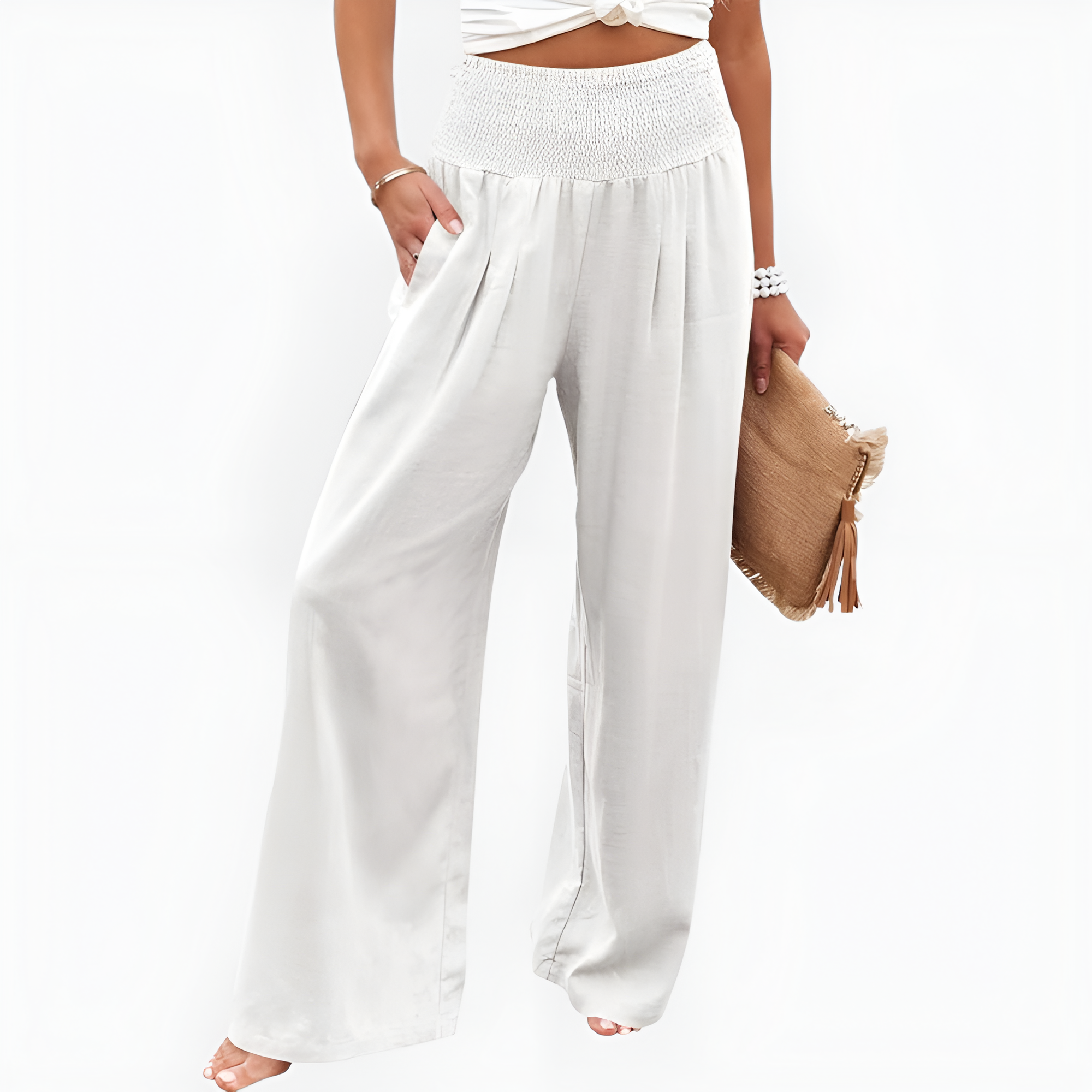 Casual Boho Wide Palazzo Pants For Women