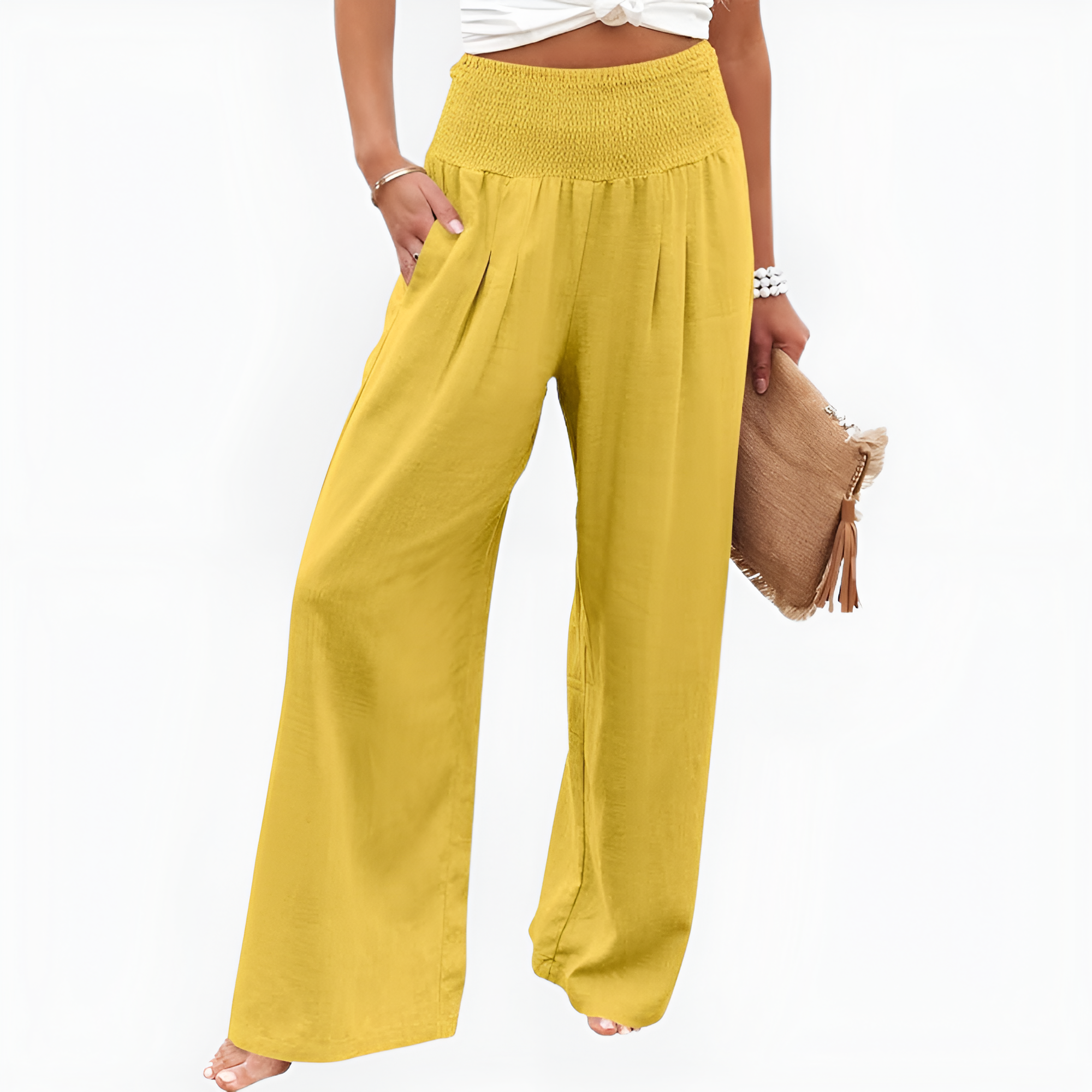 Casual Boho Wide Palazzo Pants For Women