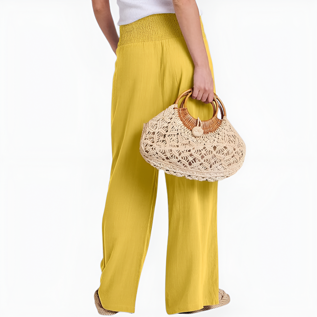 Casual Boho Wide Palazzo Pants For Women