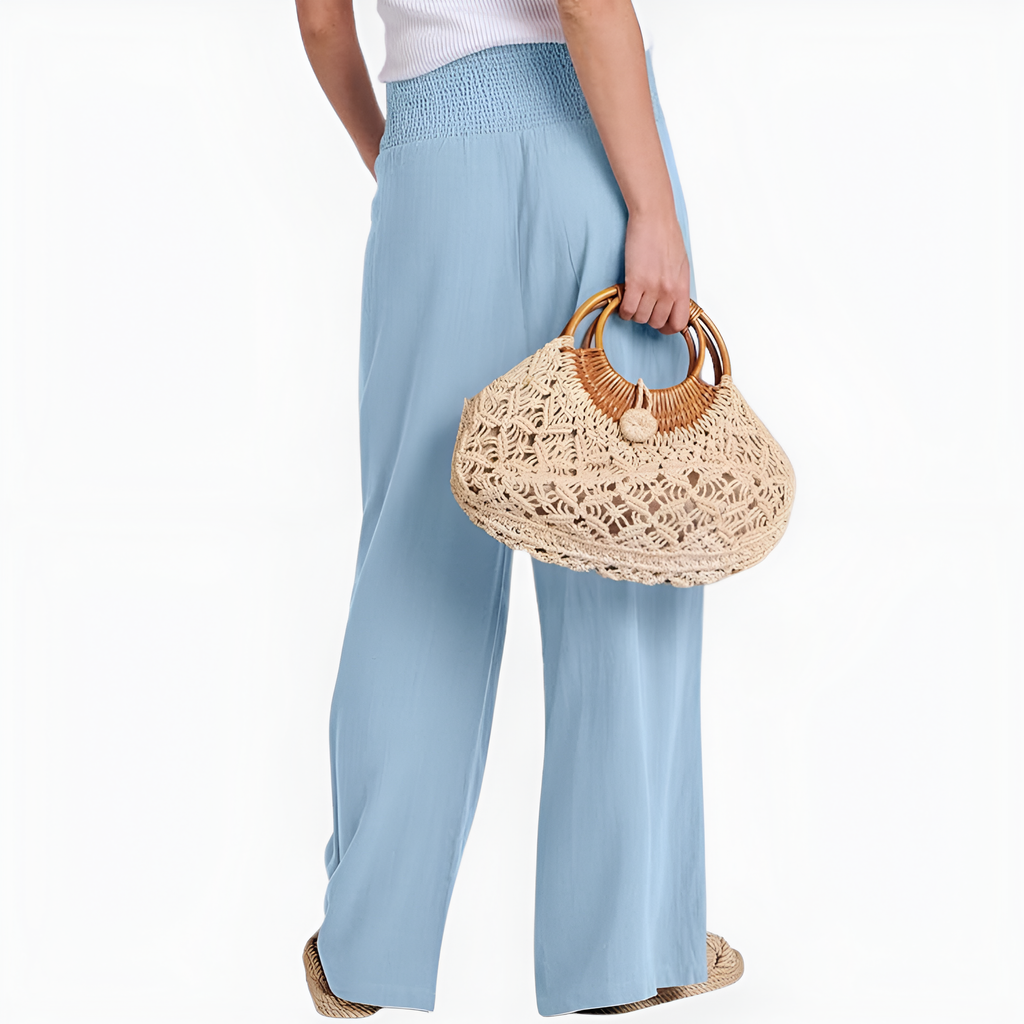 Casual Boho Wide Palazzo Pants For Women