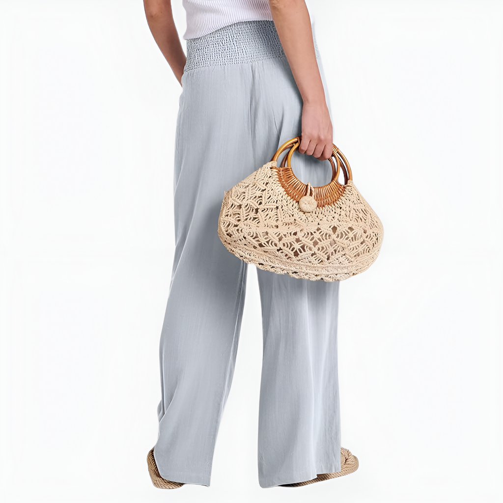 Casual Boho Wide Palazzo Pants For Women